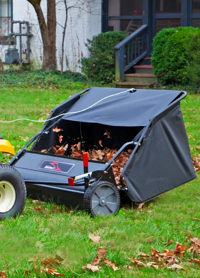 Image of Brinly Tow-Behind Lawn Sweeper